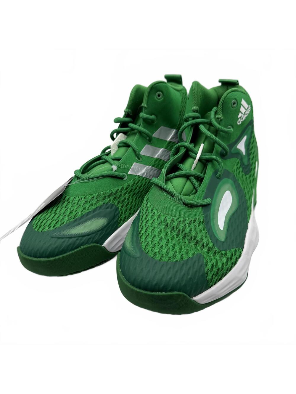 Adidas SM Exhibit A Mid Basketball Shoes GW7937 Boston Celtics Green Men's US 14 - Picture 2 of 8